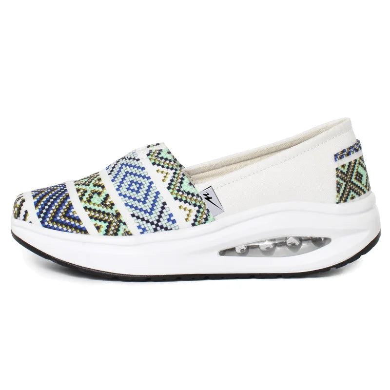 Women’s Canvas Sneakers Breathable Comfortable Casual Loafers