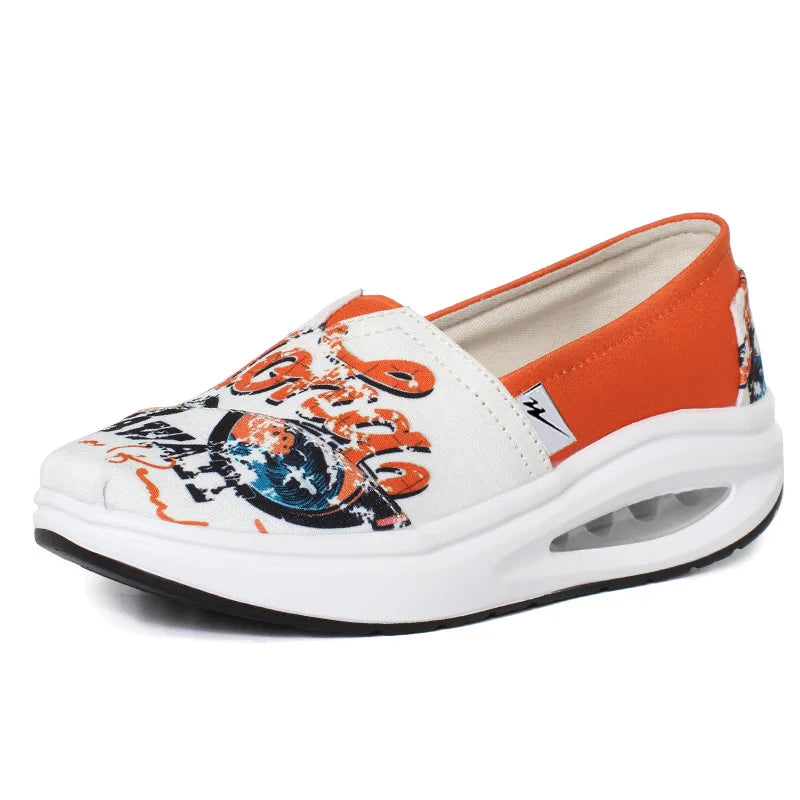 Women’s Canvas Sneakers Breathable Comfortable Casual Loafers