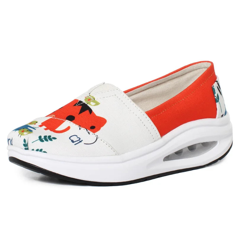 Women’s Canvas Sneakers Breathable Comfortable Casual Loafers