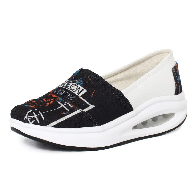 Women’s Canvas Sneakers Breathable Comfortable Casual Loafers