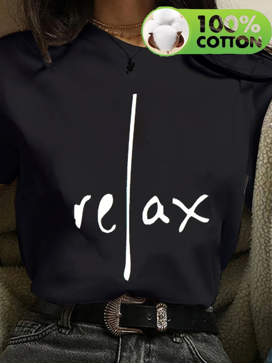 Casual 100% Cotton Relax Print Streetwear T-Shirts Female T Shirts Egirl Korean Fashion Graphic Tees Tops Women Clothing