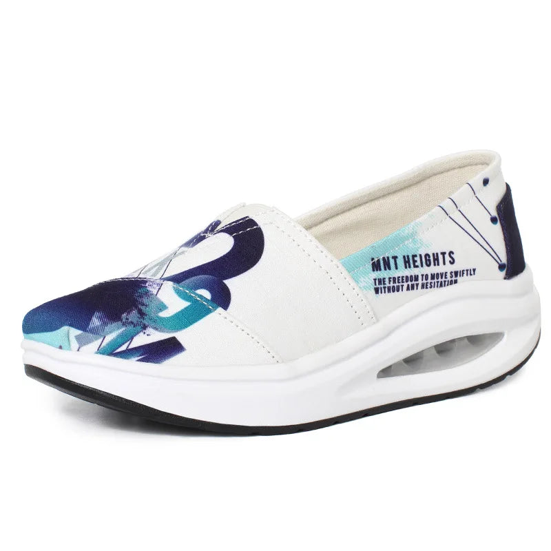 Women’s Canvas Sneakers Breathable Comfortable Casual Loafers