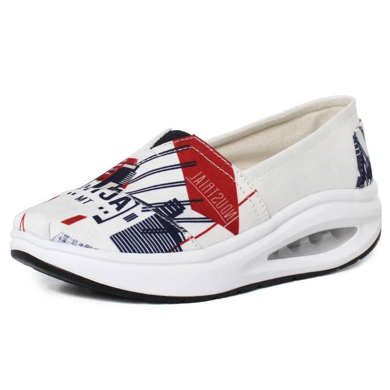 Women’s Canvas Sneakers Breathable Comfortable Casual Loafers