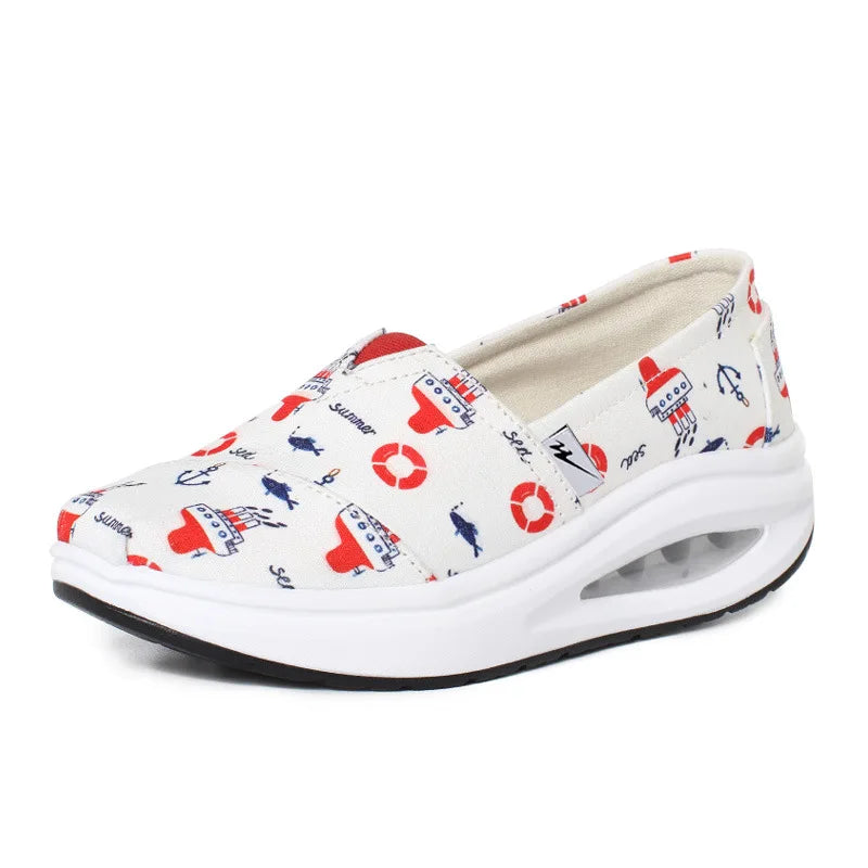 Women’s Canvas Sneakers Breathable Comfortable Casual Loafers