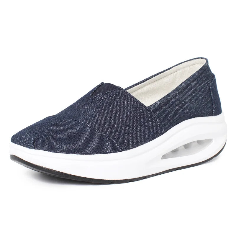 Women’s Canvas Sneakers Breathable Comfortable Casual Loafers