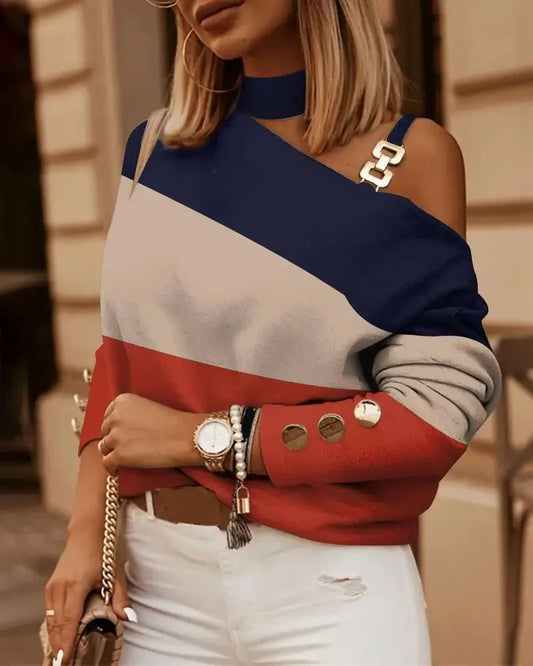 Women's Sexy Loose Blusas Tees t shirt De Los Hombros Blouses Or Tops For Woman Chemisier Femme blusones para mujer