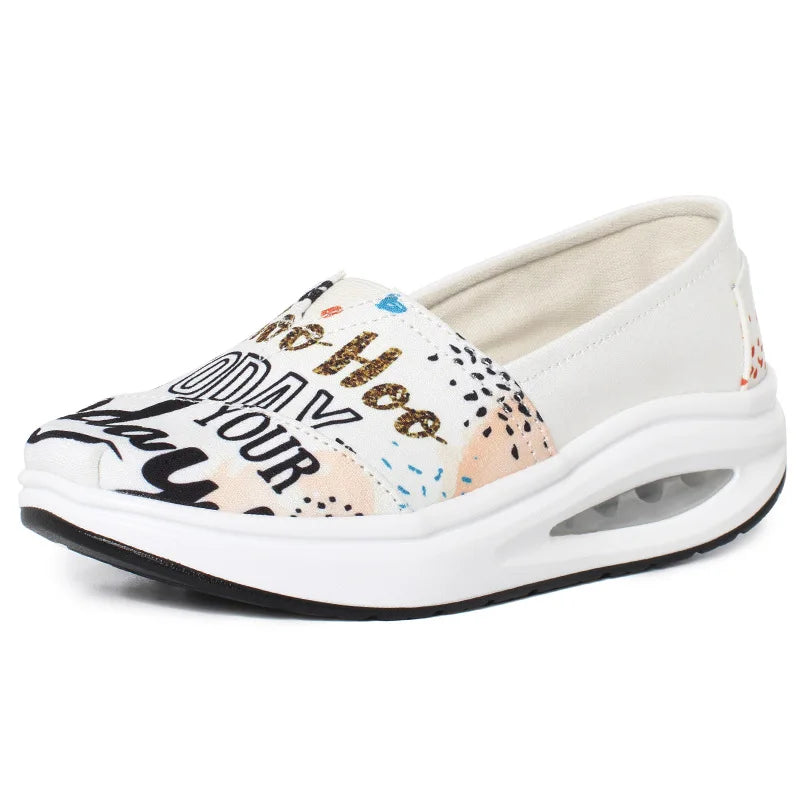 Women’s Canvas Sneakers Breathable Comfortable Casual Loafers