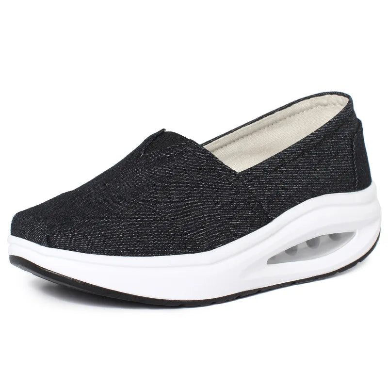 Women’s Canvas Sneakers Breathable Comfortable Casual Loafers