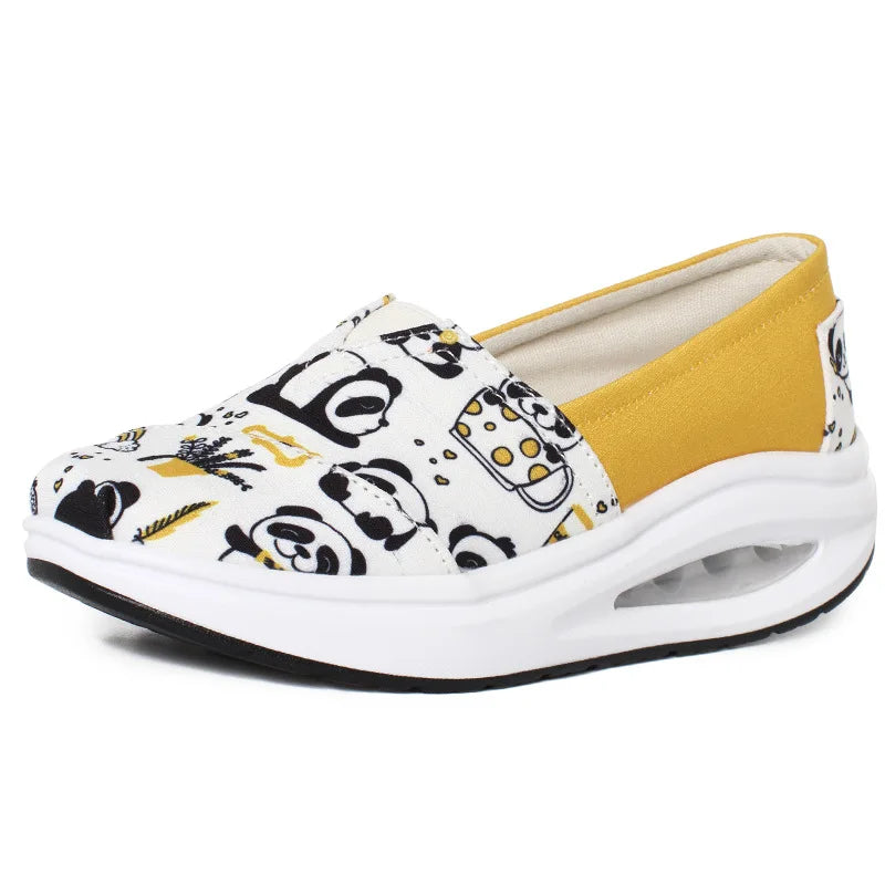 Women’s Canvas Sneakers Breathable Comfortable Casual Loafers