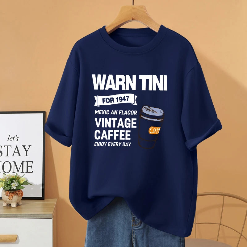 Harajuku Women cotton T Shirt  Couple Tee oversized t shirt  y2k top Sleeve Shirt Fashion Loose cotton Tops graphic t shirts