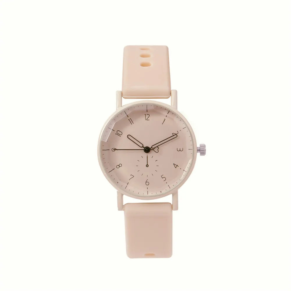 Pink Digital Simple Women Dresses Brand Watches Fashion 2023 New Casual Silicone Strap Ladies Quartz Watche Gift Clock