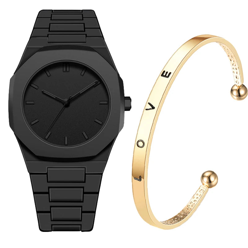 New Men's and Women's Watch Creative Simple Quartz Watch Silicone Band Fashionable Sports Wristwatch Clock Gift for man Ladies