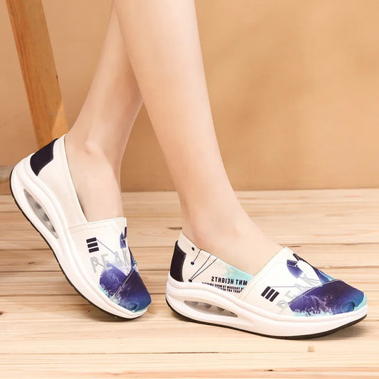 Women’s Canvas Sneakers Breathable Comfortable Casual Loafers