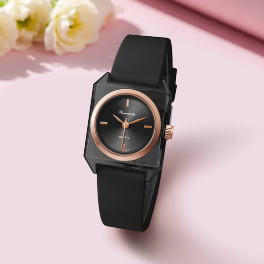 Simple Women‘s Watch Silicone Strap Watches Women Quartz Clock Ladies Wristwatch Christmas Festival Gift Valentine's Day