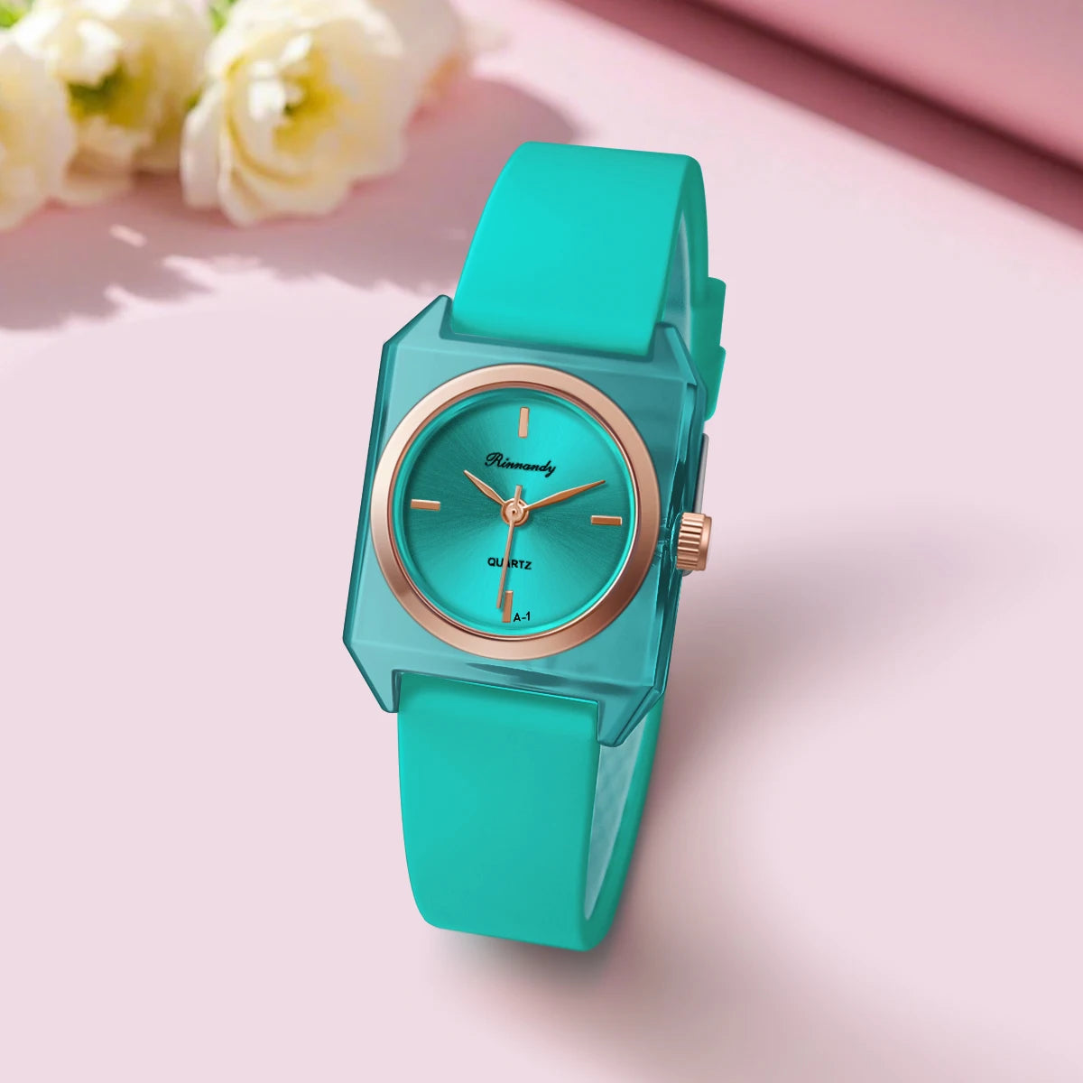 Simple Women‘s Watch Silicone Strap Watches Women Quartz Clock Ladies Wristwatch Christmas Festival Gift Valentine's Day