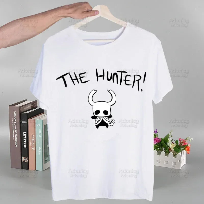Hollow Knight T Shirt Fashion Print Tshirt Summer Mens Novelty Short Sleeve Game Cartoon Men T-shirt Men Funny Tops