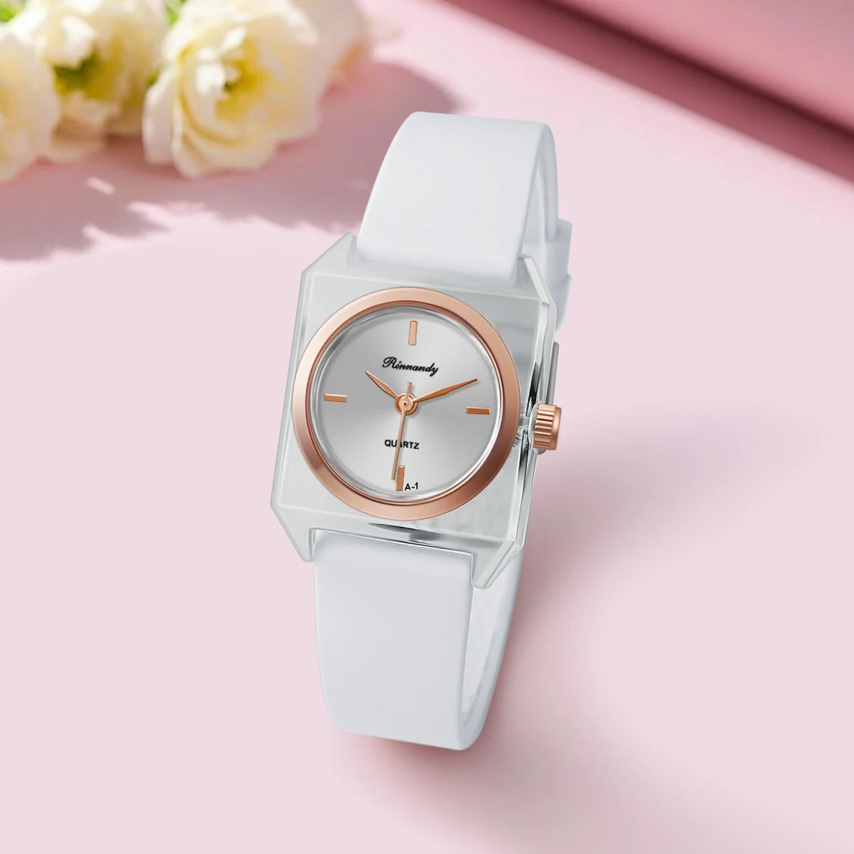 Simple Women‘s Watch Silicone Strap Watches Women Quartz Clock Ladies Wristwatch Christmas Festival Gift Valentine's Day