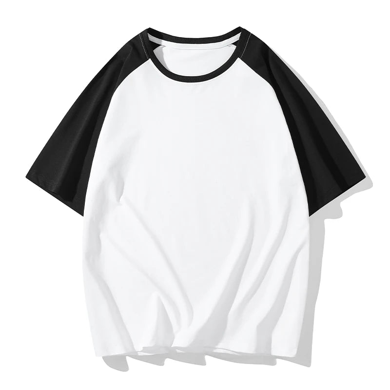 Hip Hop Loose Mens Streetwear T-shirts Casual Classic 2025 Summer Short Sleeves T Shirt Black White Tshirt Tees Oversize 5XL