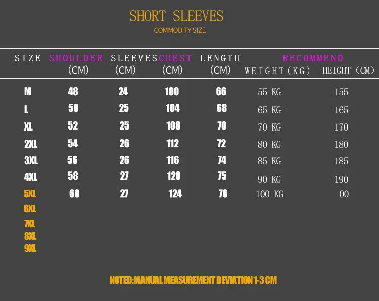 Hip Hop Loose Mens Streetwear T-shirts Casual Classic 2025 Summer Short Sleeves T Shirt Black White Tshirt Tees Oversize 5XL