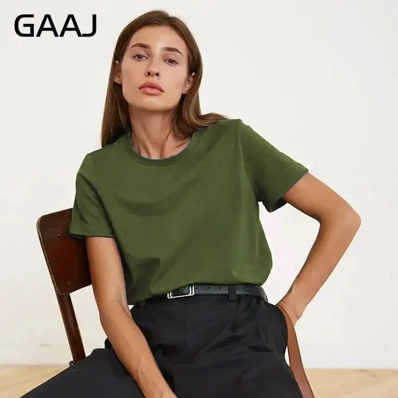 3XL 4XL 100% Cotton Women's T shirt ,Oversized Casual Solid Tees,Short Sleeve Summer Top,Plain Streetwear Quality Basic Clothing