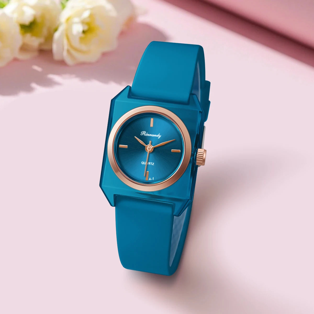 Simple Women‘s Watch Silicone Strap Watches Women Quartz Clock Ladies Wristwatch Christmas Festival Gift Valentine's Day