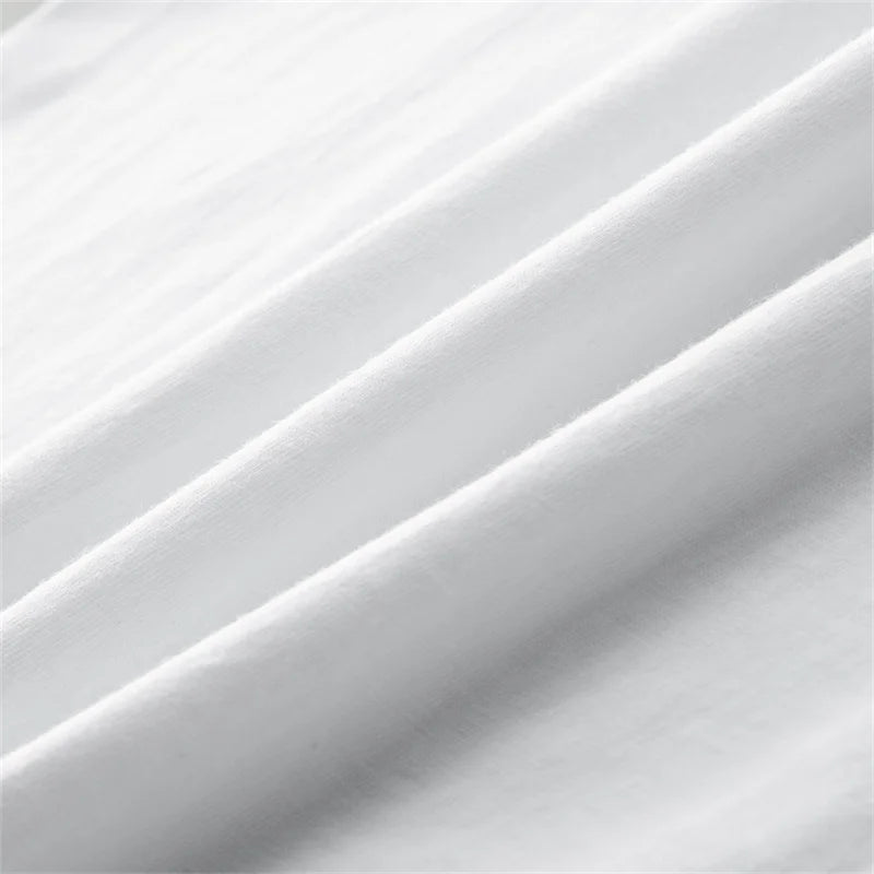 Fashionable And Trendy Eyelash Print O-neck T-shirt For Spring And Summer Women's Street Casual Simple Short Sleeved Top