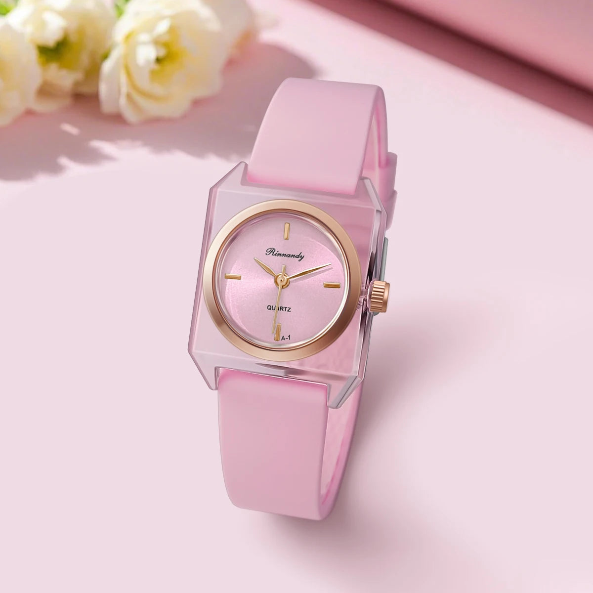 Simple Women‘s Watch Silicone Strap Watches Women Quartz Clock Ladies Wristwatch Christmas Festival Gift Valentine's Day