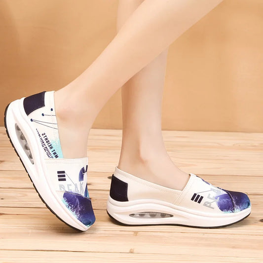 Women’s Canvas Sneakers Breathable Comfortable Casual Loafers