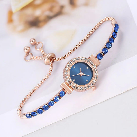 Women's Watches Fashion Exquisite Small Dial Bracelet Analog Quartz Watch(Box Not Included )