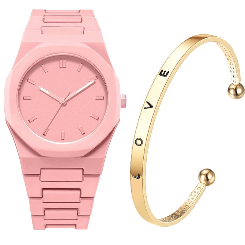 New Men's and Women's Watch Creative Simple Quartz Watch Silicone Band Fashionable Sports Wristwatch Clock Gift for man Ladies