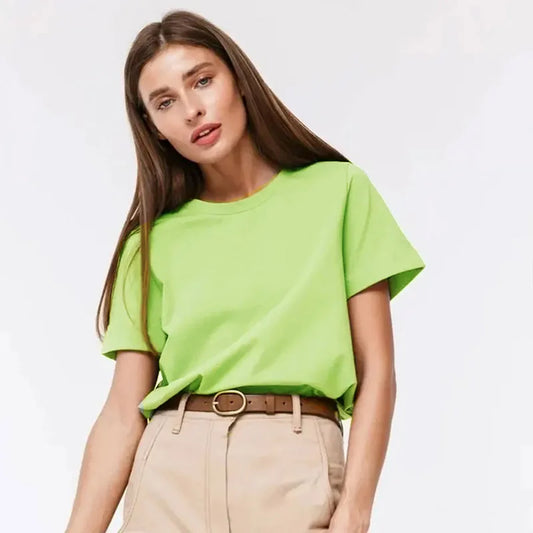 3XL 4XL 100% Cotton Women's T shirt ,Oversized Casual Solid Tees,Short Sleeve Summer Top,Plain Streetwear Quality Basic Clothing